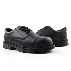Chaussures Oxford en cuir véritable personnalisées <span class=keywords><strong>pour</strong></span> le travail, le bureau et les serveurs d'hôtel, chaussures <span class=keywords><strong>de</strong></span> sécurité à embout en acier <span class=keywords><strong>pour</strong></span> hommes d'affaires - Product Image 5