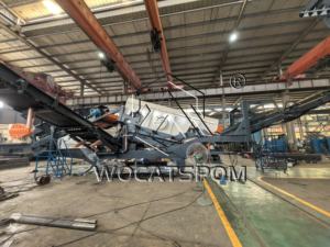 खानों और खदानों में समग्र स्क्रीनिंग के लिए फैक्टरी-डायरेक्ट मोबाइल कंपन स्क्रीन - Product Image 2