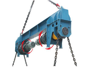 Máquina de volteo de viga de acero H Máquina de volteo tipo BeamChain Tipo de <span class=keywords><strong>cadena</strong></span> Máquina de rotación de rotador Torneado de fundición - Product Image 5