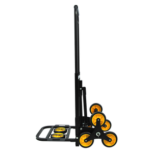 Troli Tangga Portabel FHT150-6S Kapasitas 330 Pound, Uni-Silent Dolly dengan Struktur Kontainer Beroda, Gerobak Dorong untuk Tangga - Product Image 6