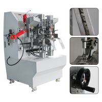 Machine à poinçonner les œillets à quatre têtes à haute efficacité