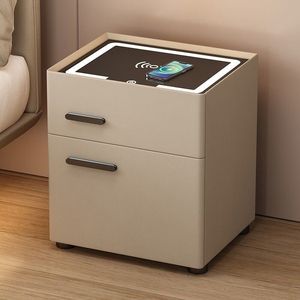 Mesita de Noche Bitinnov con Carga Rápida USB, Estilo Conciso para el Hogar, para Habitaciones de Hotel - Product Image 3