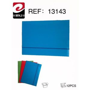 MNJ Folder A4 Blue 12Pcs <b>File</b> <b>Storage</b> Organization - Product Image 3