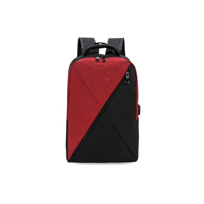 Port USB et Écouteurs Port Voyage Sac À Dos À La Mode Mélange couleur Ordinateur Portable Sac