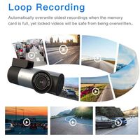 Caméra embarquée WIFI FULL HD 1080P Super Mini pour voiture, DVR sans fil, vision nocturne, capteur G, enregistreur de conduite avec voix multilingue