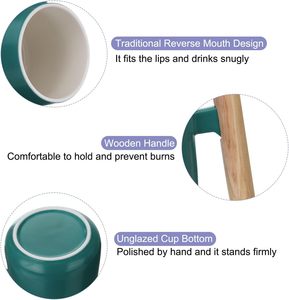 Vente en gros de tasses en porcelaine créatives et mignonnes, faites à la main, avec un design personnalisé, tasses à café, à lait, à thé en céramique avec infuseur et couvercle - Product Image 3