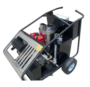 5000PSI 350bar 24HP 21LPM Diesel Heating Breeding Farms Oil Contamination Cleaning Machine Hot Water High Pressure Washer