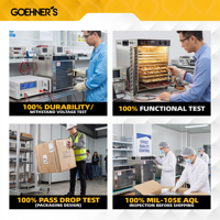 15-laags commerciële voedseldroger, roestvrijstalen jerky-droger, digitale 48-uurs timer, 360° °   Luchtcirculatie fruit- en groentedroger