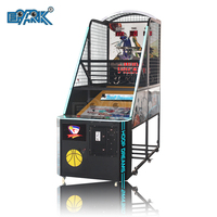 Machine de jeu de basket-ball de parc d'attractions intérieur, machine de basket-ball d'arcade, machine à pièces
