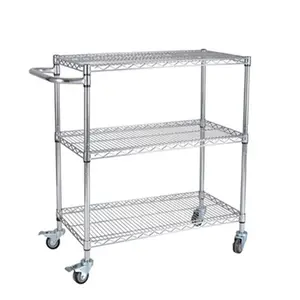 Storage Equipment Heavy Duty Wire Shelving network racking shelves for clothing warehouse racking
