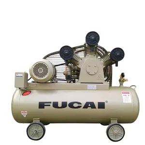 FUCAI 10hp 7.5kw heavy duty 100*3 cylinder oil free spray painting industrial air compressor