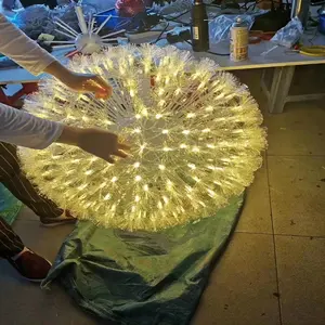 Toptan mum tedarikçisi paskalya dekorasyonu led dekorasyon led oda bölücü ışık led çiçek karahindiba ışık