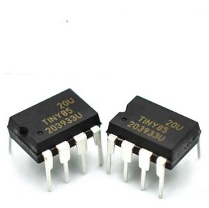 Microcontrolador ATTINY85-20PU de 8 bits y 8KB, Chip IC DIP, Componente Electrónico, Hecho en Guangdong, China - Product Image 1