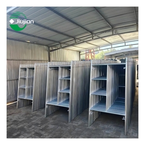 ระบบโครงนั่งร้านแบบเคลื่อนย้ายได้โครงสร้างบันไดโครงสร้างเหล็กระบบยกนั่งร้านแบบอุตสาหกรรมทนทาน - Product Image 1