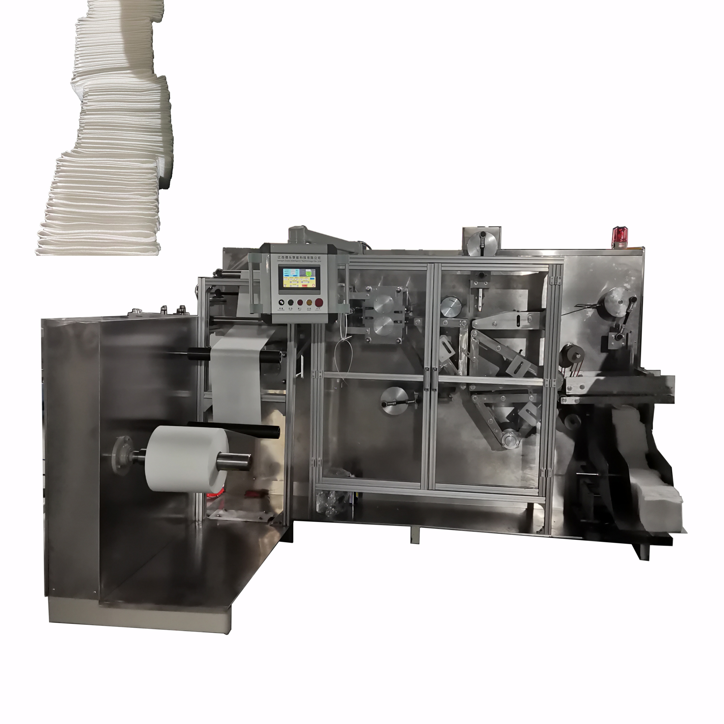 Высокоскоростное производство, полностью сервопривод, одноразовая машина для производства медсестьев, Складная машина