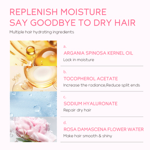 Acondicionador Capilar Laikou Japan Sakura, Nuevos Productos Naturales para el Cuidado del Cabello, Mascarilla Capilar para Cabello Rizado o Liso, 100ml 200ml, Fragancia Floral Fresca - Product Image 6