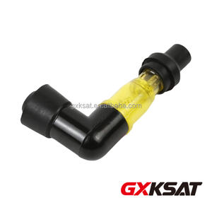 Capuchon <span class=keywords><strong>de</strong></span> bougie d'allumage universel en caoutchouc et plastique haute pression GXKSAT pour moto, véhicule tout-terrain modifié, avec lumière - Product Image 4