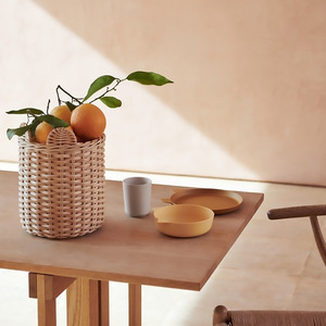 Handmade Rattan Storage <b>Basket</b> <b>Large</b> Size With Handle For Fruits Vegetables And Miscellaneous Items - Product Image 2