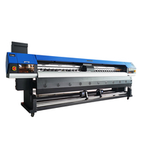 Imprimante éco grand format 3,2 m 10 pieds 4 têtes d'impression I3200 Imprimante à solvant écologique pour vinyle Flex Banner