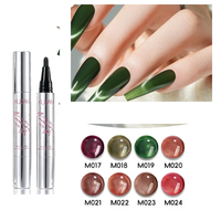 Stylo de vernis gel magnétique KUDAN effet œil de chat UV pour nail art, 8 couleurs, vente en gros, OEM, ODM, certifié CPNP ISO22716