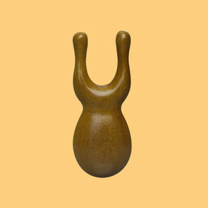 Nuevo peine de cuero cabelludo gua sha masajeador de cuero cabelludo de madera pequeño portátil masajeador de cuero cabelludo de dientes anchos peine hecho a mano peine de sándalo - Product Image 6