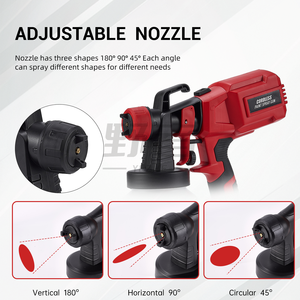 <span class=keywords><strong>Pistola</strong></span> de Pulverización Eléctrica HVLP de 21V con Batería, 4 Boquillas, 3 Modos de Pulverización, Contenedor de 800 ml, <span class=keywords><strong>para</strong></span> <span class=keywords><strong>Pintar</strong></span> Autos, Muebles, Paredes y Proyectos de Bricolaje - Product Image 5