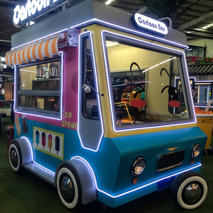 ZOWN Electric Mobile Coffee Ice <b>Cream</b> Cart Dessert Beverage Vending Truck Stainless Steel Custom Service <b>Window</b> 2-4m - Product Image 1