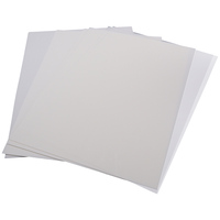 Stock US CALCA 100 feuilles/paquet A3 11.7 "X 16.5" DTF Film de transfert Double face Direct à Film Hybrid Hot Peel Paper Wholesale