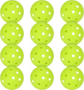 كرات بيكليل مختبرة ومجربة ، تصميم للحد من الضوضاء ومقاومة للأشعة فوق البنفسجية لاستخدام الشاطئ/المنتجع 8 ألوان فلورسنت - Product Image 2