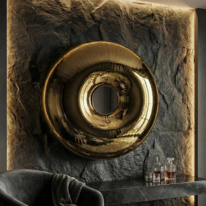 Armoire à vin de luxe, bar moderne, rangement décoratif pour hôtel, villa, intérieur Dzp060314, moderne et contemporain - Product Image 4