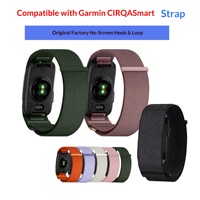 Bracelet intelligent de sport avec bracelet en nylon tressé pour Garmin 0 Screen Magic Garmin CIRQA 22 mm