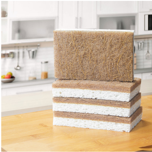 Productos Ecológicos, Esponja de Celulosa de Coco para Lavar Platos, Herramientas de Limpieza para el Hogar, Accesorios de Cocina, Estropajo Ecológico - Product Image 4