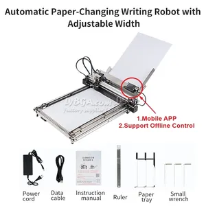Robot de <span class=keywords><strong>dessin</strong></span> et d'écriture professionnel A3 avec alimentation automatique du papier, machine de lettrage CoreXY à cadre standard - Product Image 2