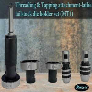 Ensemble de porte-embouts pour tour MT1, accessoire de taraudage, jeu de tarauds en acier HSS, clé à filetage, application B08FXT5VB7 - Product Image 5