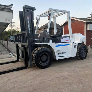 יד שנייה 7 טון מלגזה ידנית 7 טון עם מנוע דיזל tcm מלגזה fd70 יפן בשימוש מקורי tcm מלגזה - Product Image 4