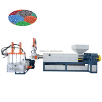 Machine à granulés de plastique pour déchets de PP HDPE, machine à granulés de plastique, granulateurs de plastique à vendre