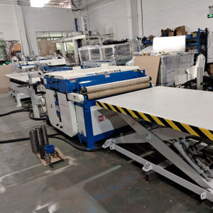 Scie à panneaux grande capacité 1300/2500 mm, machine à scier le bois multi-lames, alimentation automatique, machine à scier multi-lames pour panneaux MDF/contreplaqué - Product Image 4