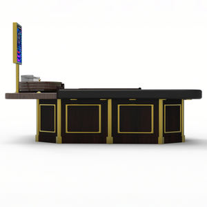 Mesa de Juego de <span class=keywords><strong>Ruleta</strong></span> <span class=keywords><strong>Europea</strong></span> de Lujo, Personalizada, de Madera Maciza, para Casino, Club, Juego de Apuestas, Profesional, Premium, 0 00 - Product Image 3