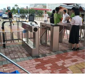 Kiểm soát truy cập an ninh cao cho người đi Bộ <span class=keywords><strong>Tripod</strong></span> turnstile cơ chế cửa quay cho phòng tập thể dục - Product Image 6