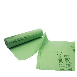 Eco Compostable Biodegradable Plastic Garbage Bin Liners