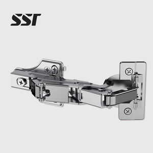 Bisagra giratoria de 175 grados de cobertura total con cierres, sistema de cierre suave SSR, multipivote, herrajes ocultos para cocina moderna - Product Image 1