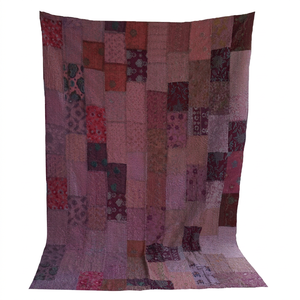 Couette Kantha fabriquée à la main Twin Size - Product Image 1