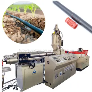 Système d'irrigation goutte à goutte PE Machine d'extrusion de tuyau Ligne de production de tuyaux d'irrigation goutte à goutte en plastique
