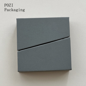 Boîte à bijoux en papier écologique <span class=keywords><strong>de</strong></span> luxe, motif carré, double porte magnétique, emballage en <span class=keywords><strong>carton</strong></span> élégant et durable - Product Image 1