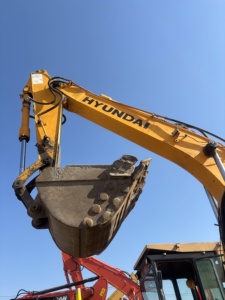 Excavatrice sur chenilles HYUNDAI 150W-7 d'origine, 15 tonnes, moteur diesel, excellent état, sans fuites, vitesse de déplacement élevée, VENTE CHAUDE - Product Image 6