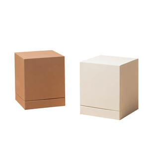 صناديق تغليف فاخرة فارغة من الورق المقوى مكونة من قطعتين للشموع المعطرة، مع إمكانية طباعة شعار مخصص - Product Image 3