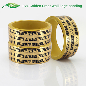 Anpassbare Goldene PVC-Wasserdichte Kantenbänder mit Prägung Hochsichtbare Dekorative Streifen <span class=keywords><strong>YNC</strong></span> - Product Image 4