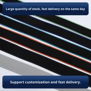 जेक्वार्ड उच्च लोचदार नायलॉन रबर बैंड एंटी-पिलिंग इलास्टिक बैंड के लिए एंटी-पिलिंग इलास्टिक बैंड - Product Image 3