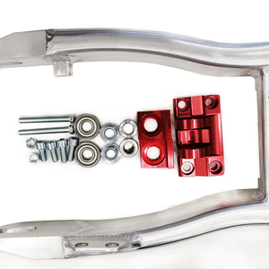 Braccio oscillante in lega 390mm 440mm accessori CNC per Pit Bike pezzi di ricambio in plastica per CRF50 CRF110 CRF70 spedizione aerea con borsa imballata - Product Image 3