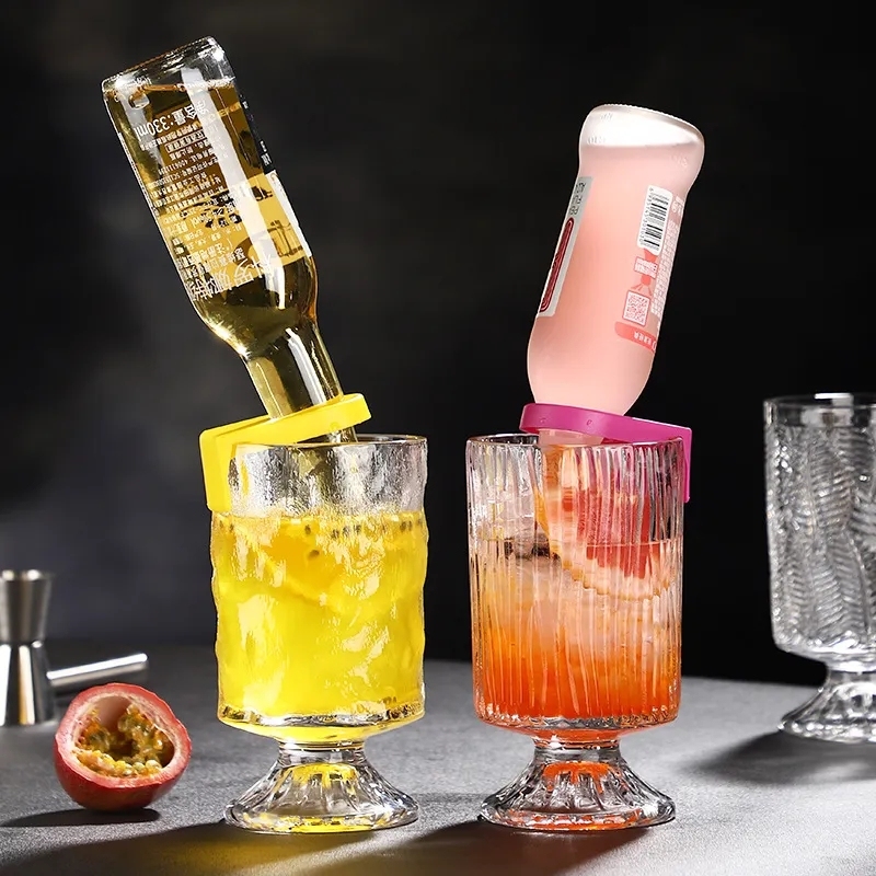 Bar Accessories Plastic Slanted Drink Clip
